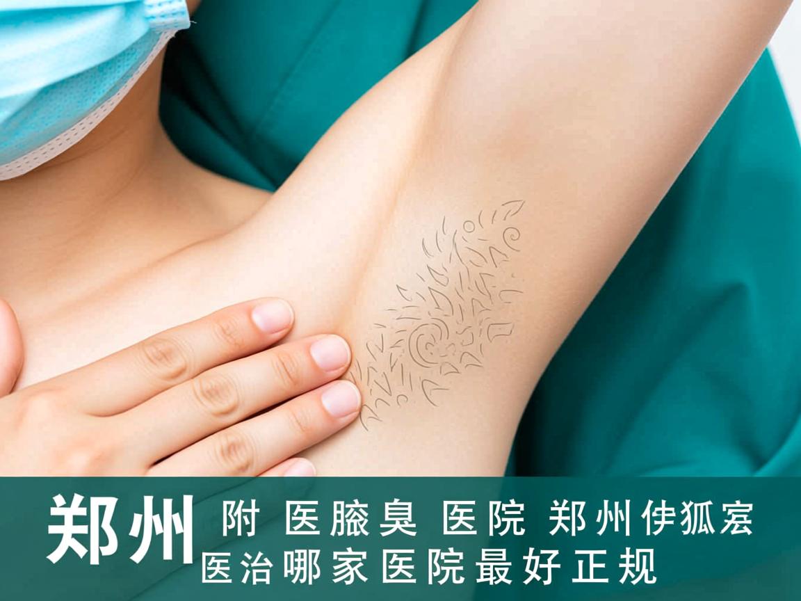 郑州附医腋臭医院解析，郑州医治狐臭哪家医院最好正规