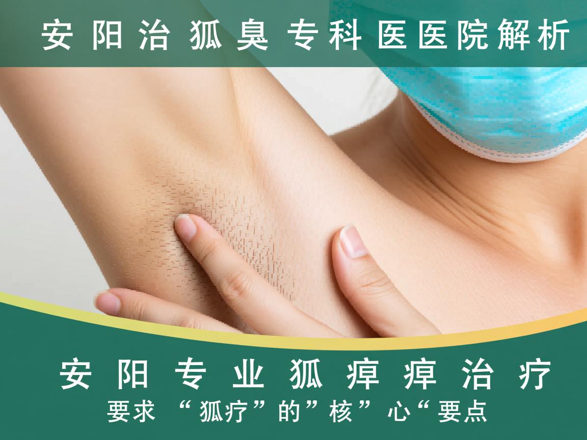 安阳治狐臭专科医院解析，安阳专业狐臭治疗的核心要点