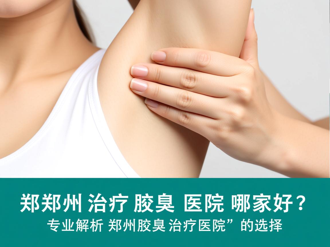 郑州治疗腋臭医院哪家好？专业解析郑州腋臭治疗医院的选择
