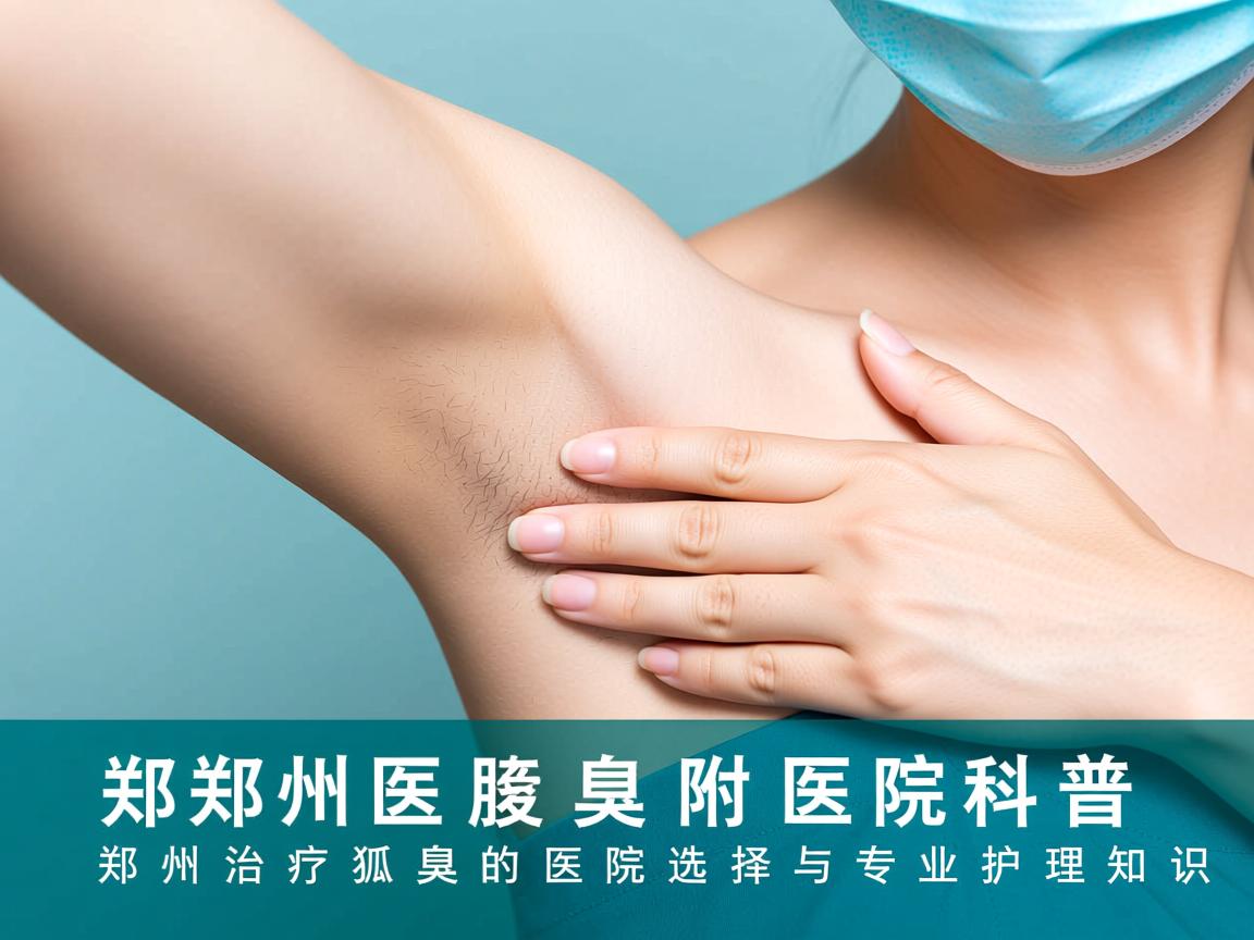 郑州附医腋臭医院科普，郑州治疗狐臭的医院选择与专业护理知识