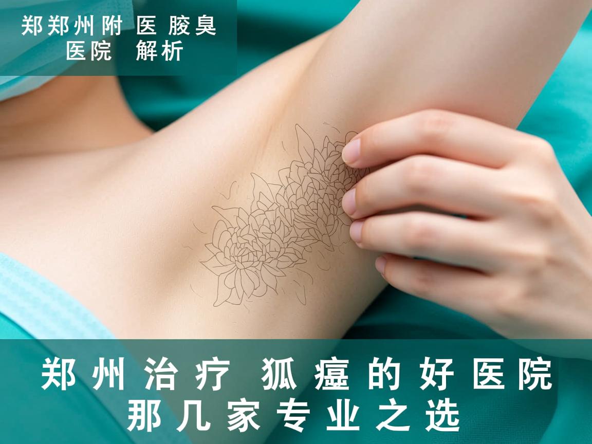 郑州附医腋臭医院解析，郑州治疗狐臭的好医院那几家专业之选