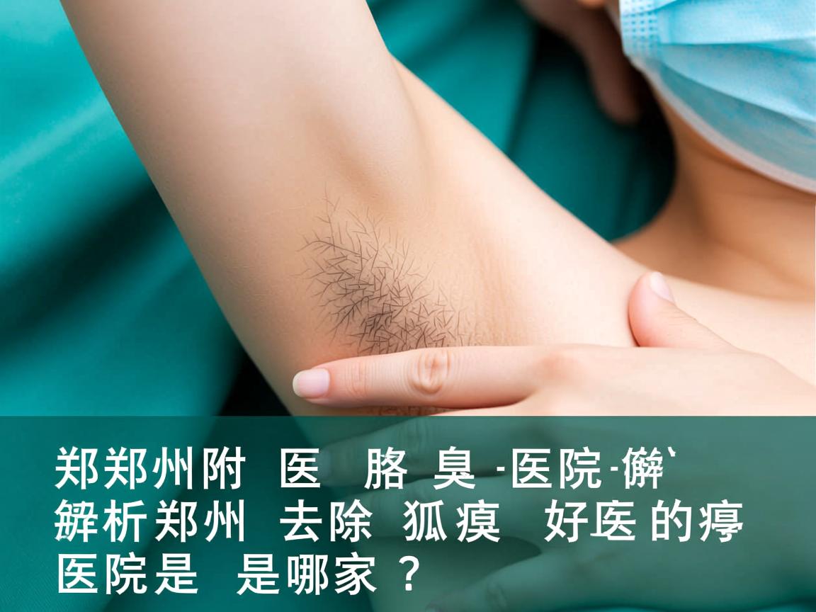 郑州附医腋臭医院解析，郑州去除狐臭好的医院是哪家？