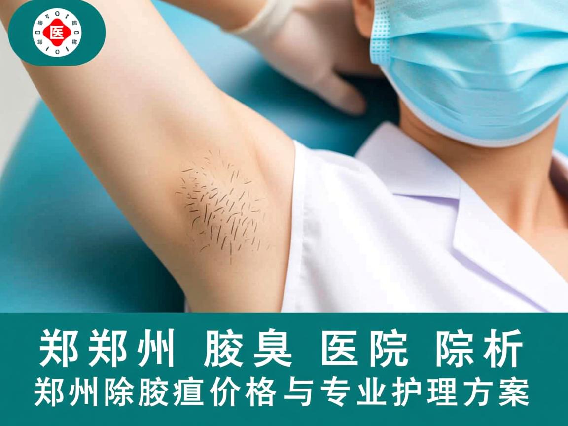 郑州腋臭医院解析，郑州除腋臭价格与专业护理方案