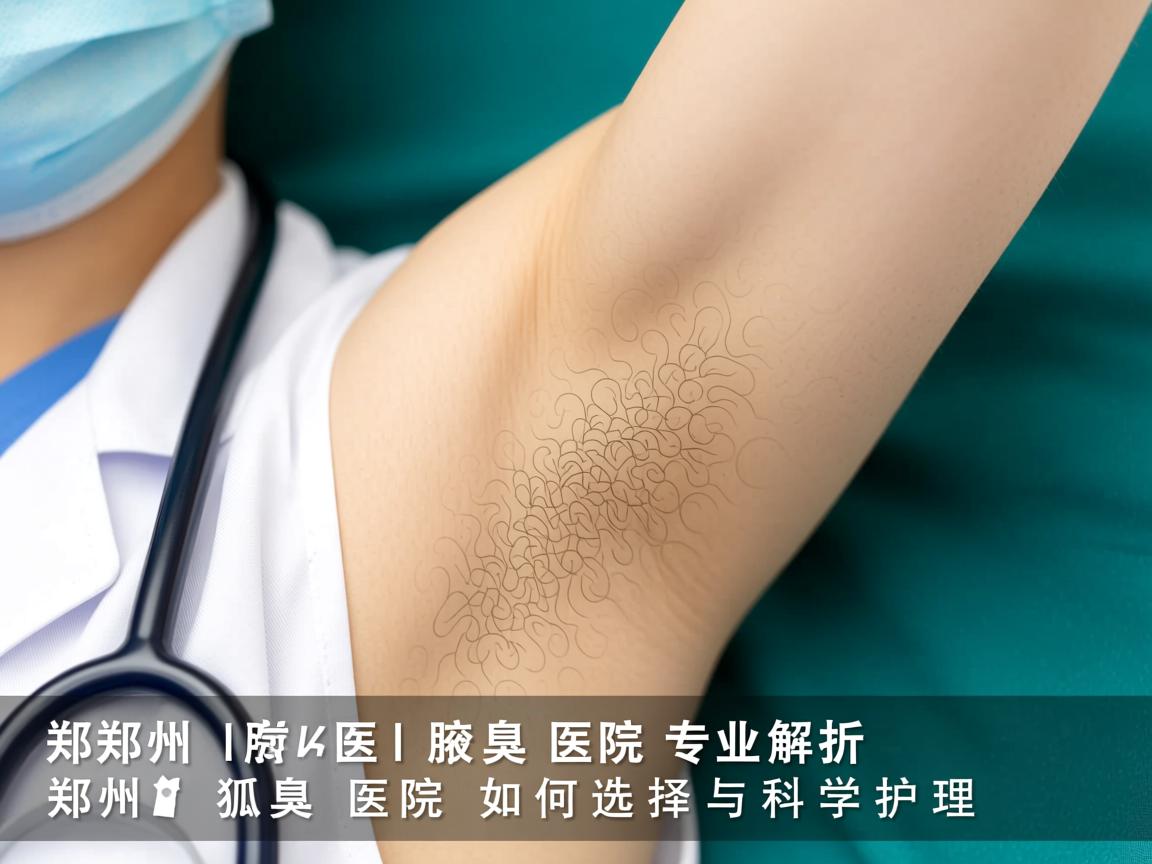 郑州附医腋臭医院专业解析，郑州狐臭医院如何选择与科学护理