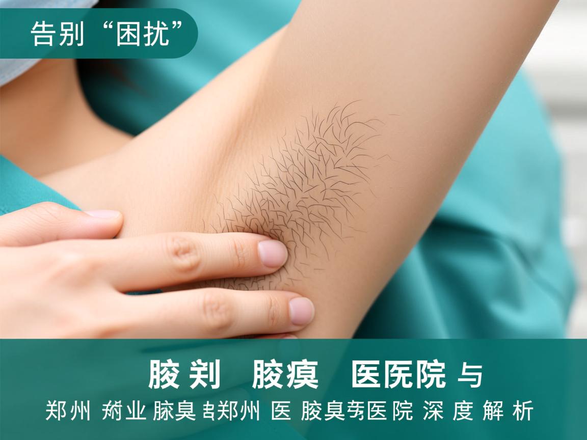 告别腋臭困扰，郑州专业腋臭医院与郑州附医腋臭医院深度解析