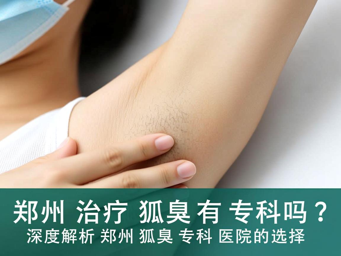 郑州治疗狐臭有专科吗？深度解析郑州狐臭专科医院的选择