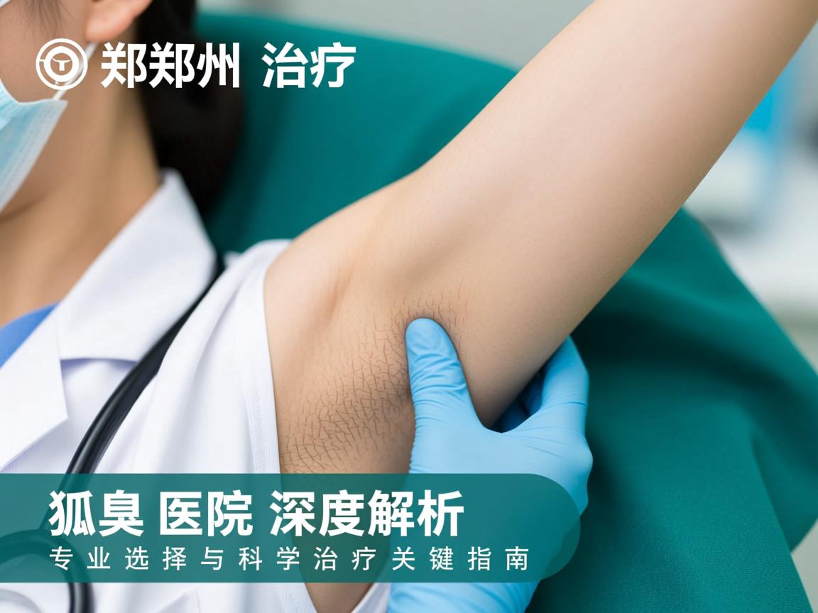 郑州治疗狐臭医院深度解析，专业选择与科学治疗的关键指南