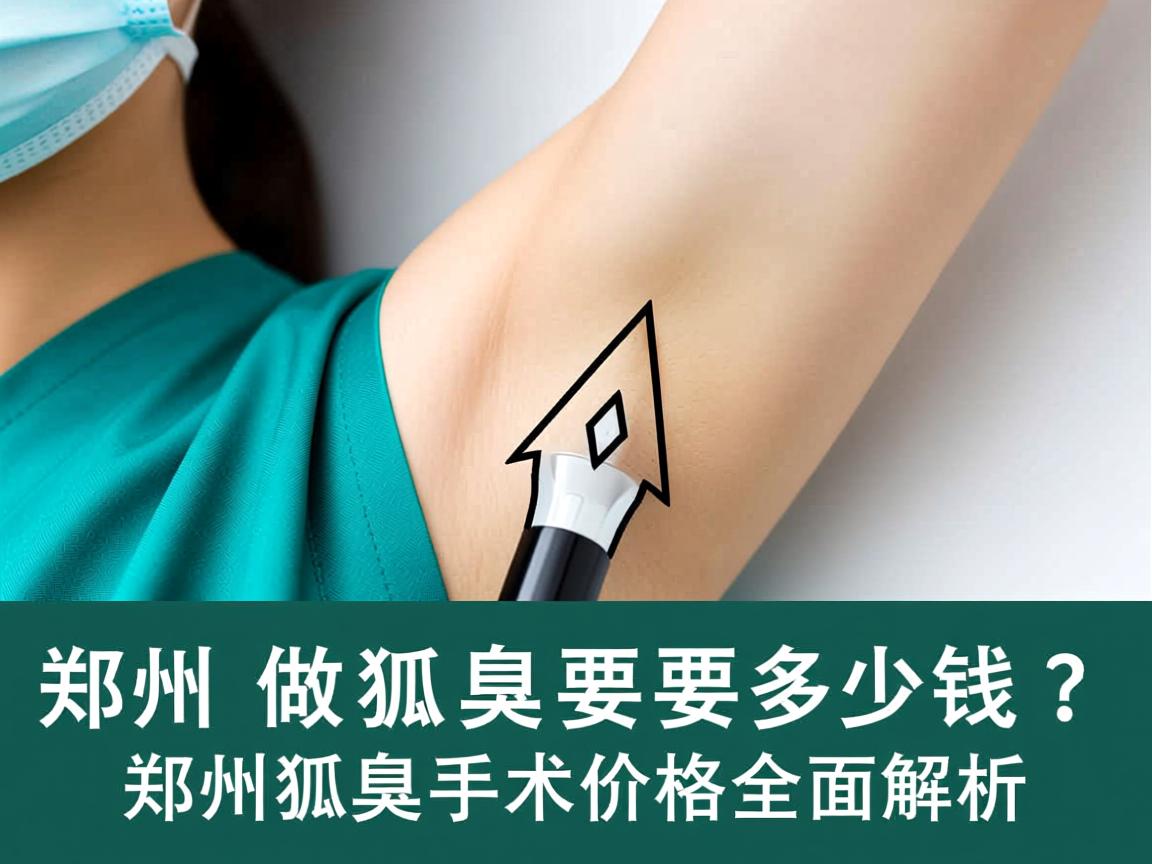 郑州做狐臭要多少钱？郑州狐臭手术价格全面解析