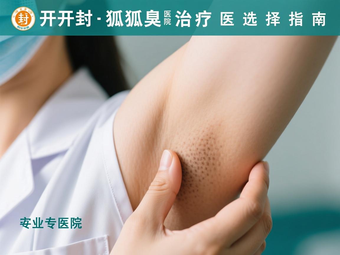 开封狐臭治疗医院选择指南，详解开封专业狐臭医院