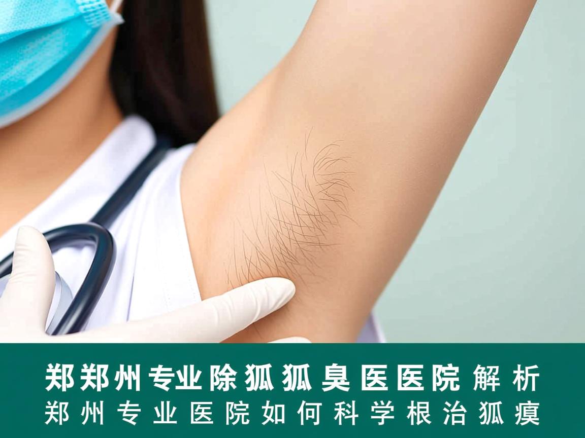郑州专业除狐臭医院解析，郑州专业医院如何科学根治狐臭