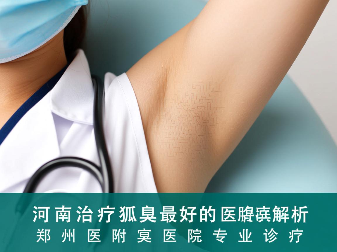 河南治疗狐臭最好的医院解析，郑州附医腋臭医院专业诊疗