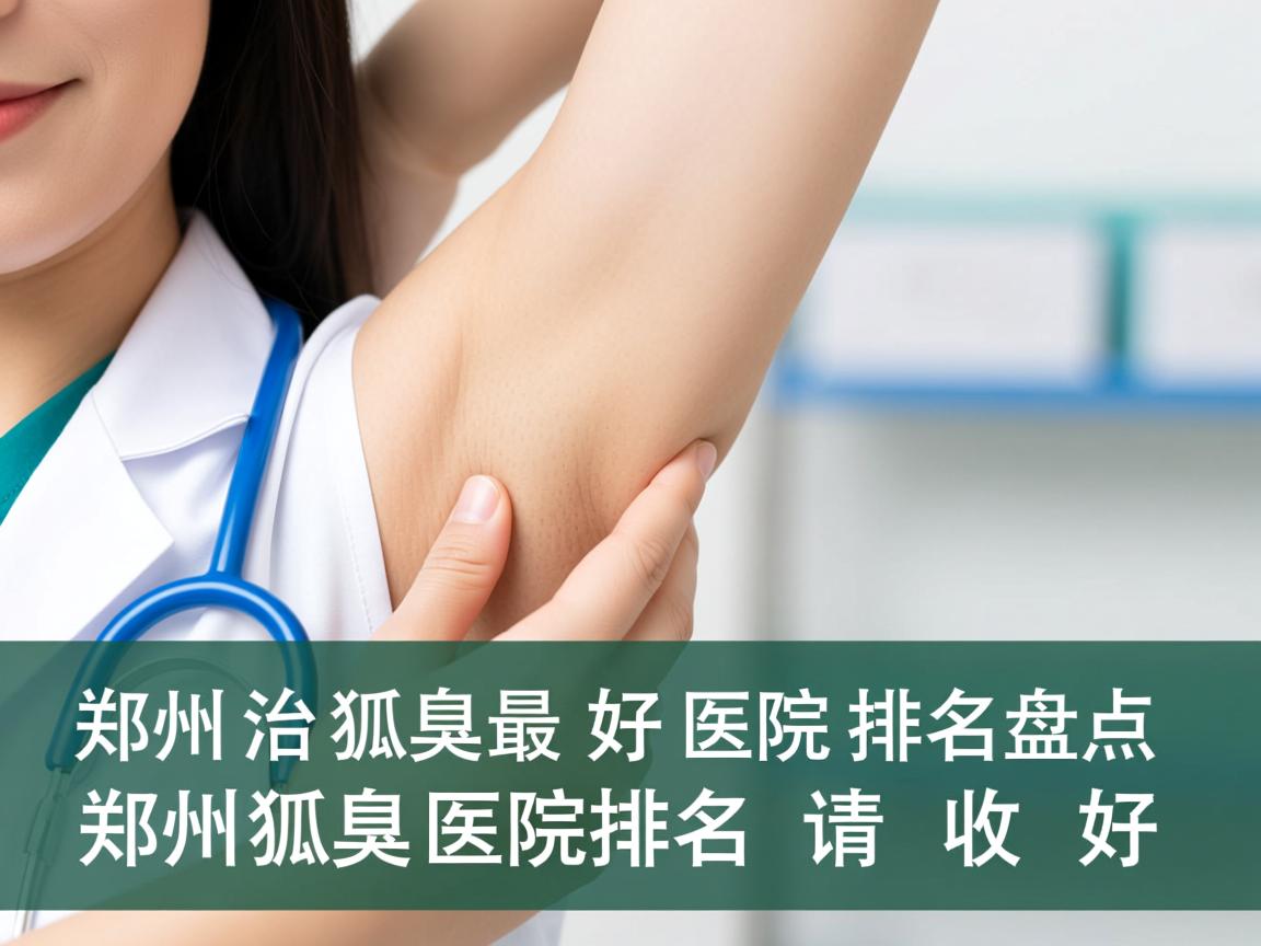 郑州治狐臭最好医院排名盘点，这份郑州狐臭医院排名请收好