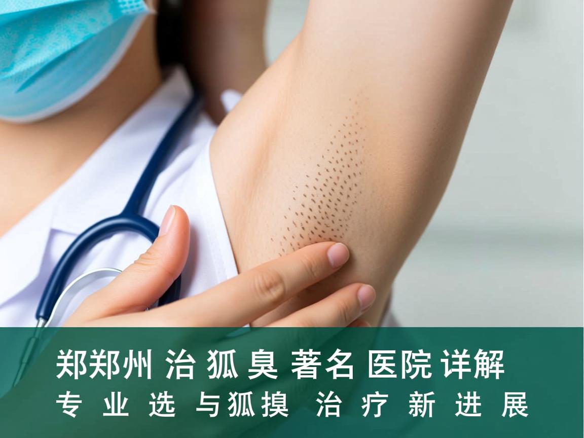 郑州治狐臭著名医院详解，专业选择与狐臭治疗新进展