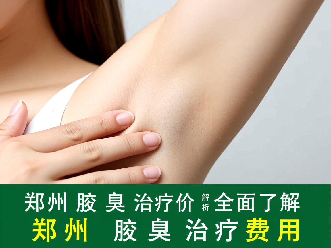 郑州腋臭治疗价格解析，全面了解郑州腋臭治疗费用
