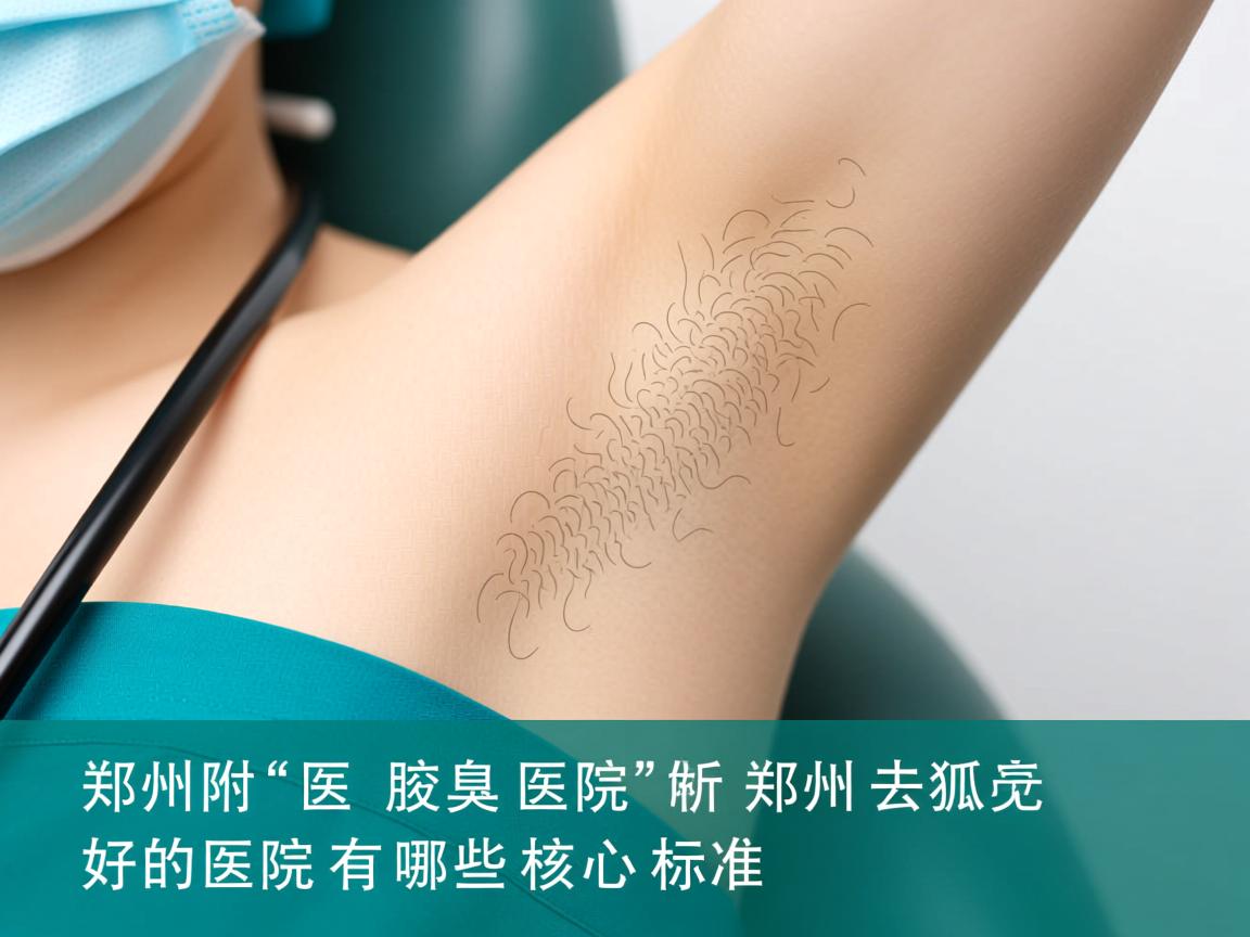 郑州附医腋臭医院解析，郑州去狐臭好的医院有哪些核心标准