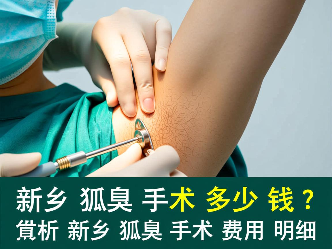 新乡狐臭手术多少钱？解析新乡狐臭手术费用明细