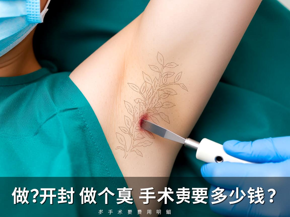 在开封做个腋臭手术要多少钱？解析腋臭手术费用明细