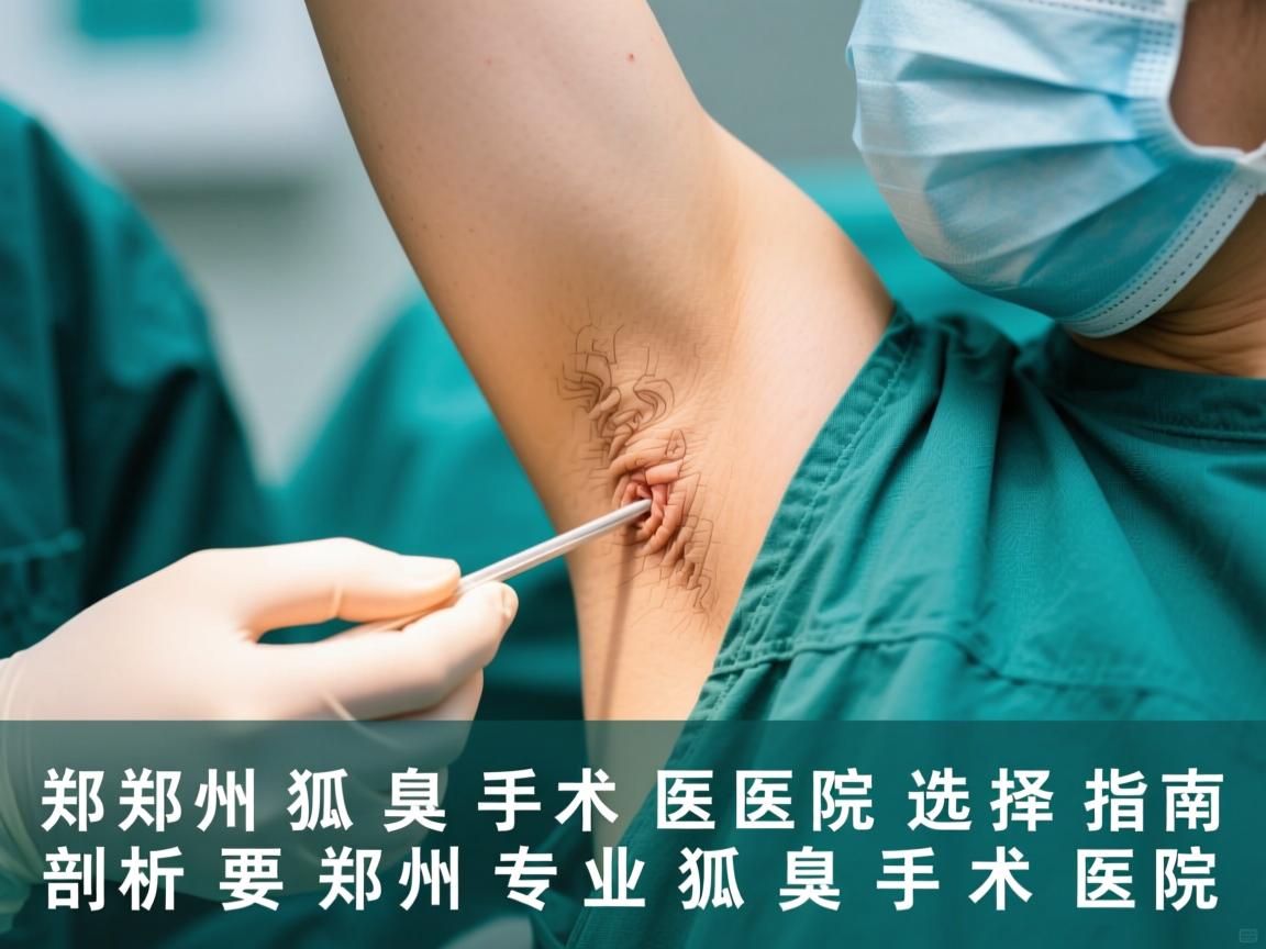 郑州狐臭手术医院选择指南，剖析郑州专业狐臭手术医院