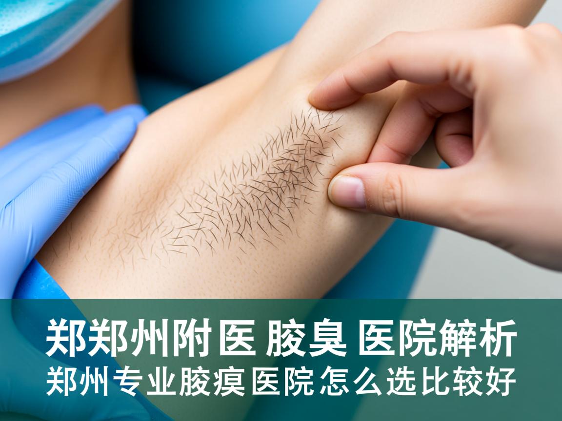 郑州附医腋臭医院解析，郑州专业腋臭医院怎么选择比较好