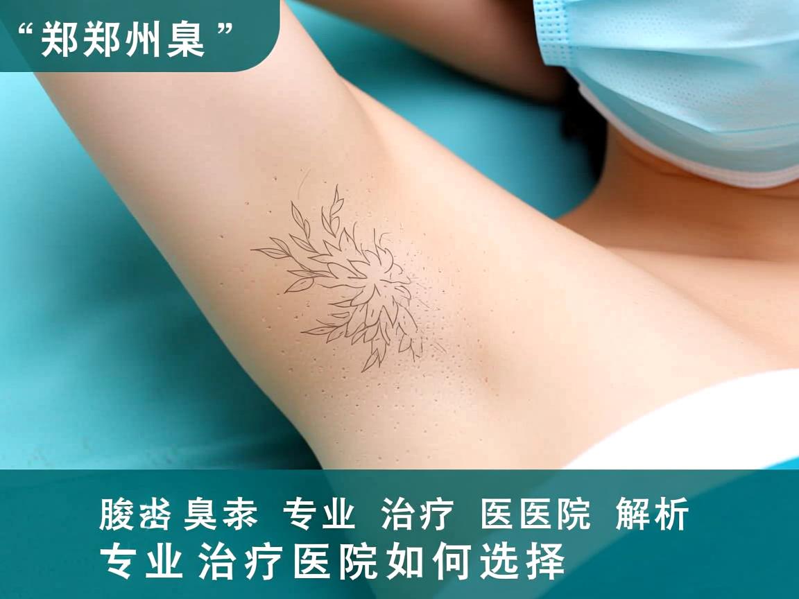 郑州腋臭专业治疗医院解析，专业治疗医院如何选择