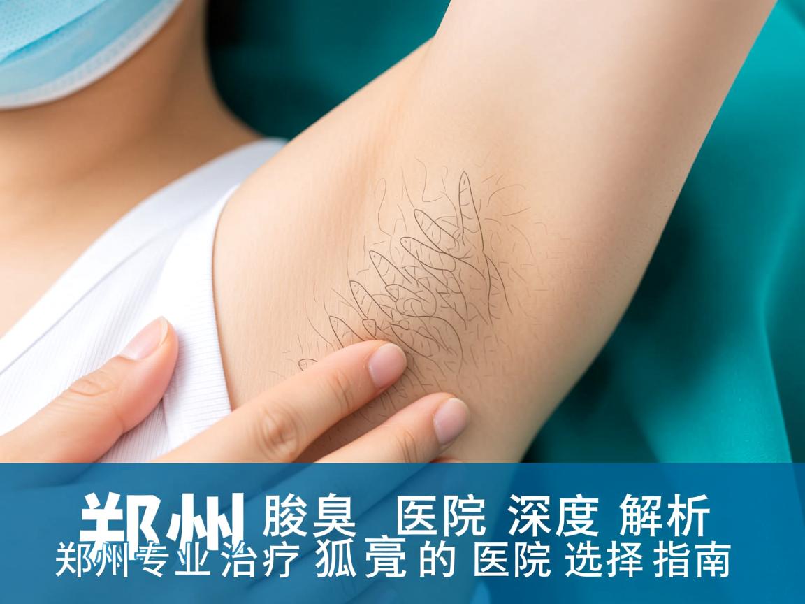 郑州腋臭医院深度解析，郑州专业治疗狐臭的医院选择指南