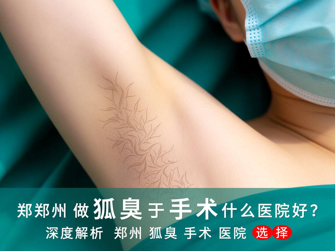 郑州做狐臭手术什么医院好？深度解析郑州狐臭手术医院选择