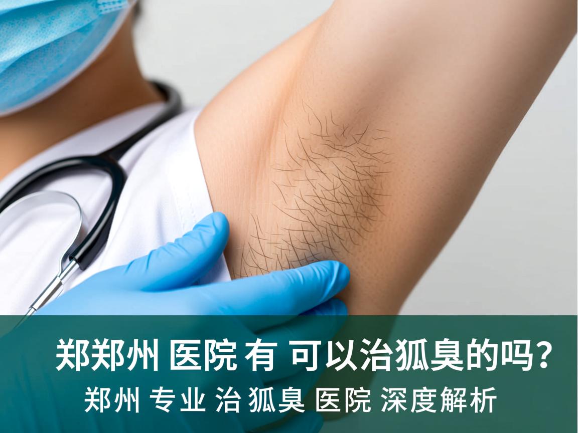 郑州医院有可以治狐臭的吗？郑州专业治狐臭医院深度解析