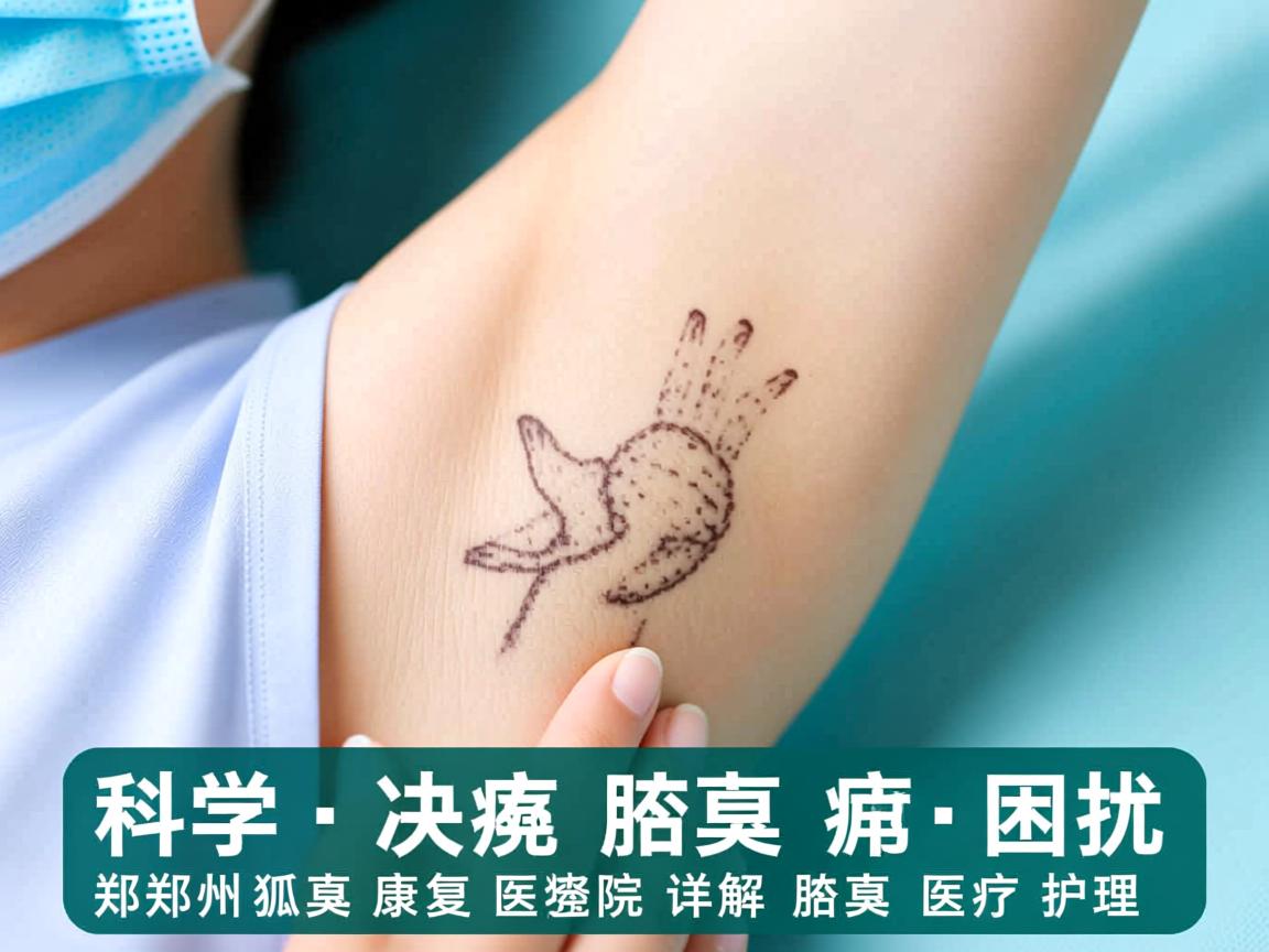 科学解决腋臭困扰，郑州狐臭康复医院详解腋臭医疗护理