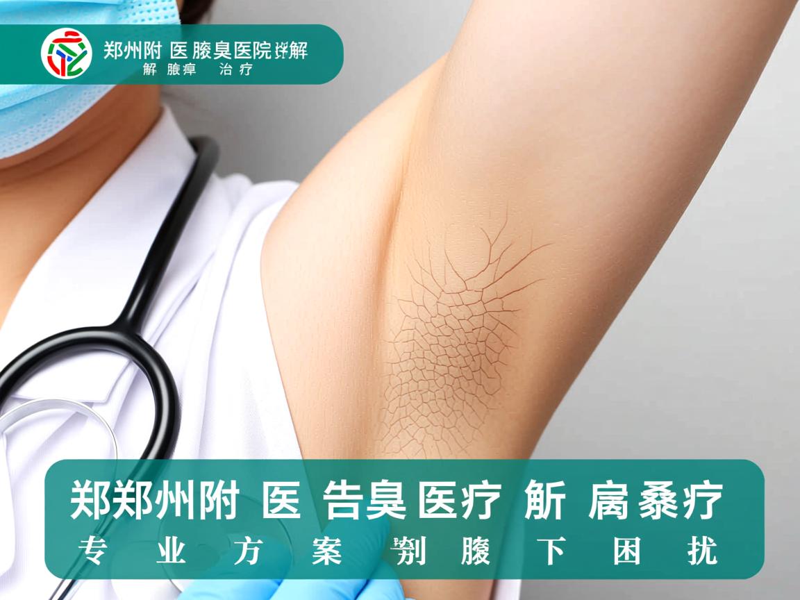 郑州附医腋臭医院解析腋臭治疗，专业方案告别腋下困扰