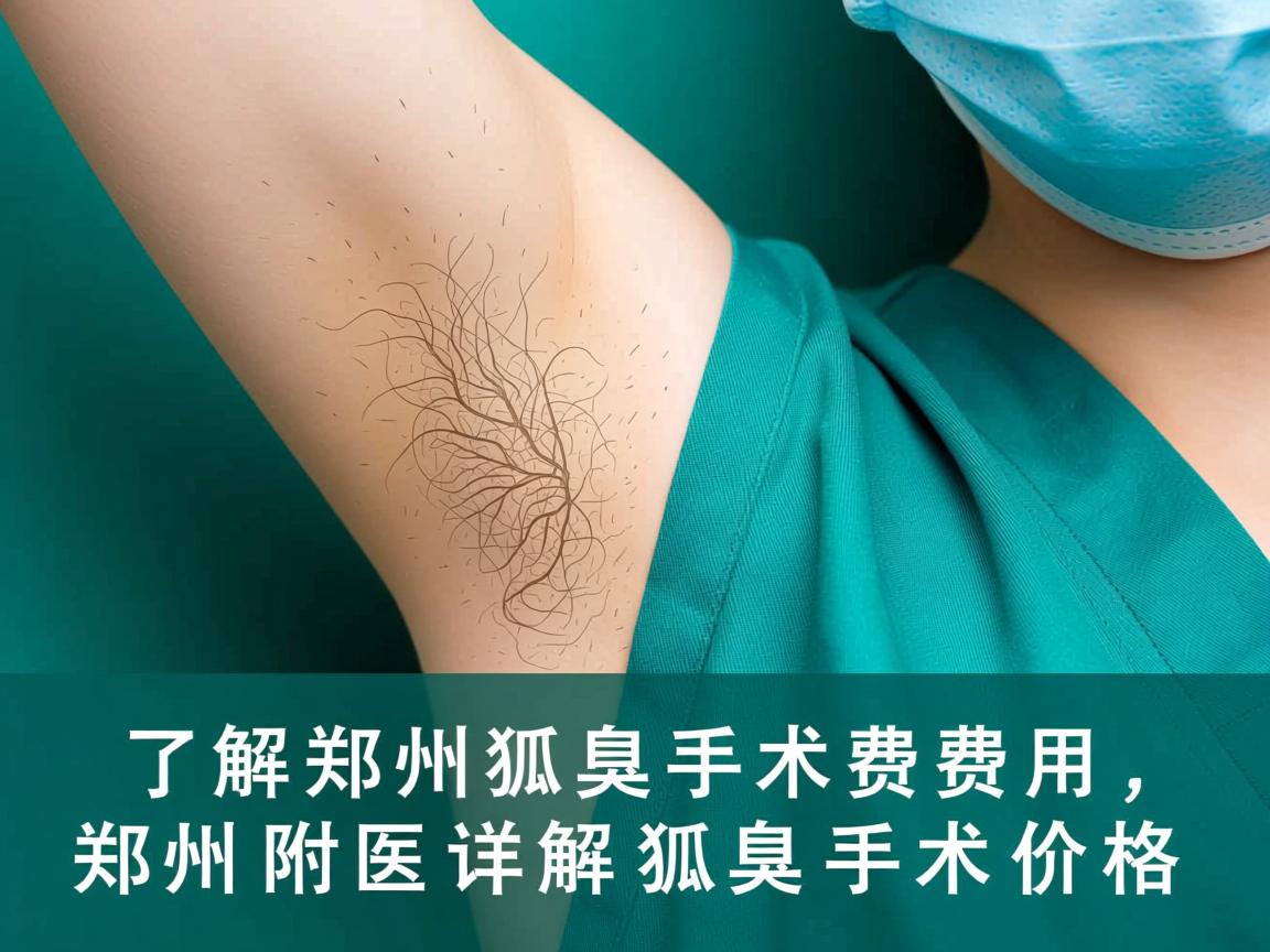 了解郑州狐臭手术费用，郑州附医详解狐臭手术价格