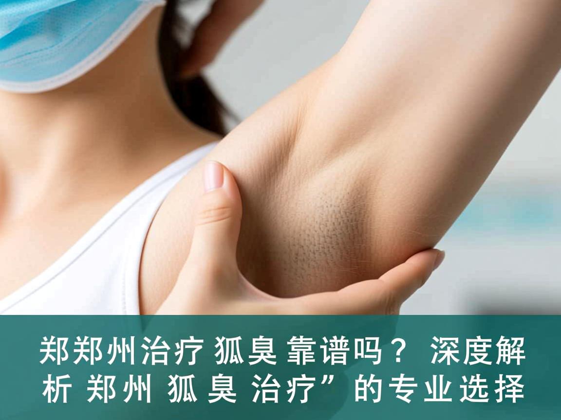 郑州治疗狐臭靠谱吗？深度解析郑州狐臭治疗的专业选择