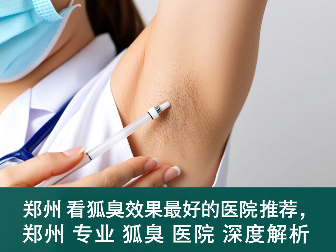 郑州看狐臭效果最好的医院推荐，郑州专业狐臭医院深度解析