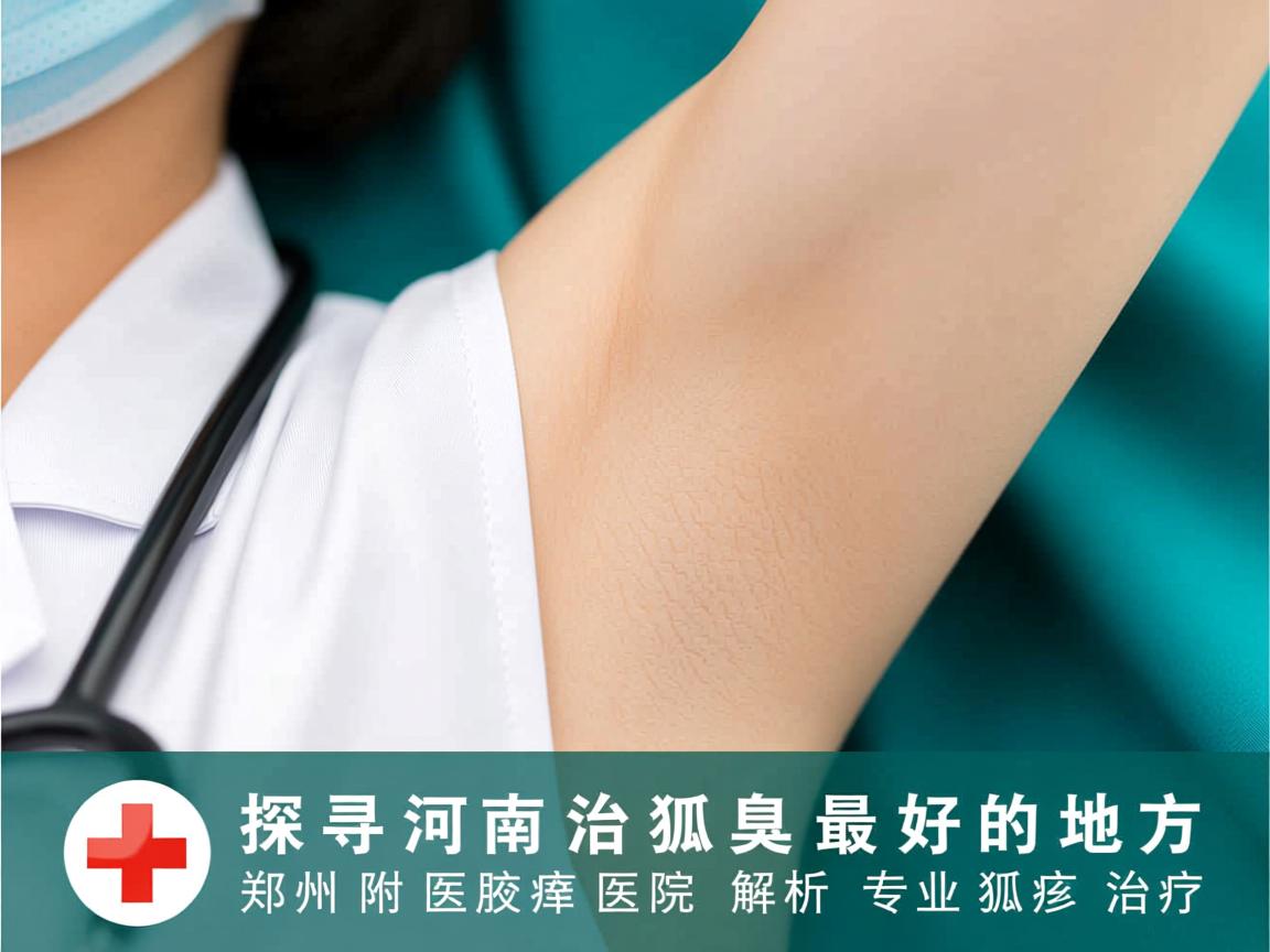 探寻河南治狐臭最好的地方，郑州附医腋臭医院解析专业狐臭治疗