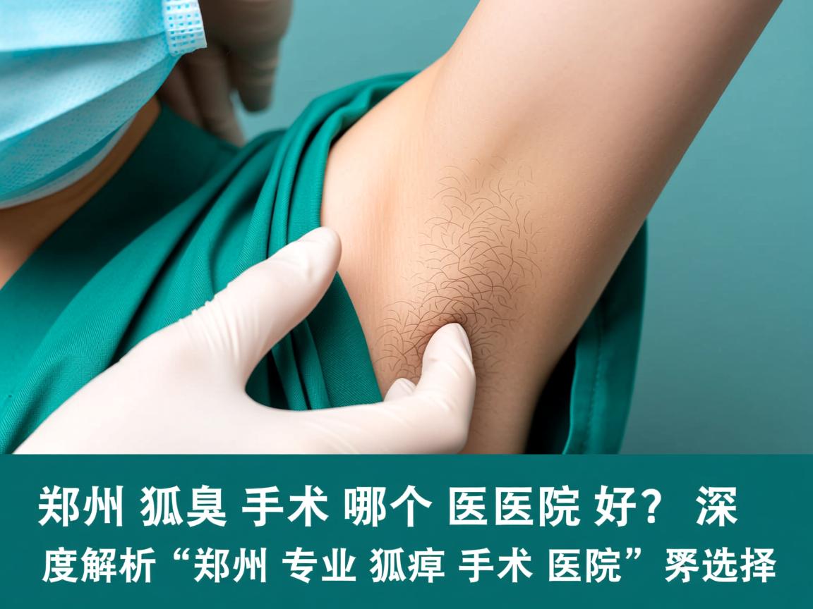 郑州狐臭手术哪个医院好？深度解析郑州专业狐臭手术医院的选择