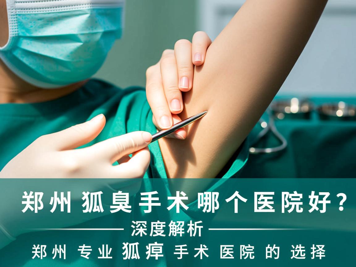 郑州狐臭手术哪个医院好？深度解析郑州专业狐臭手术医院的选择