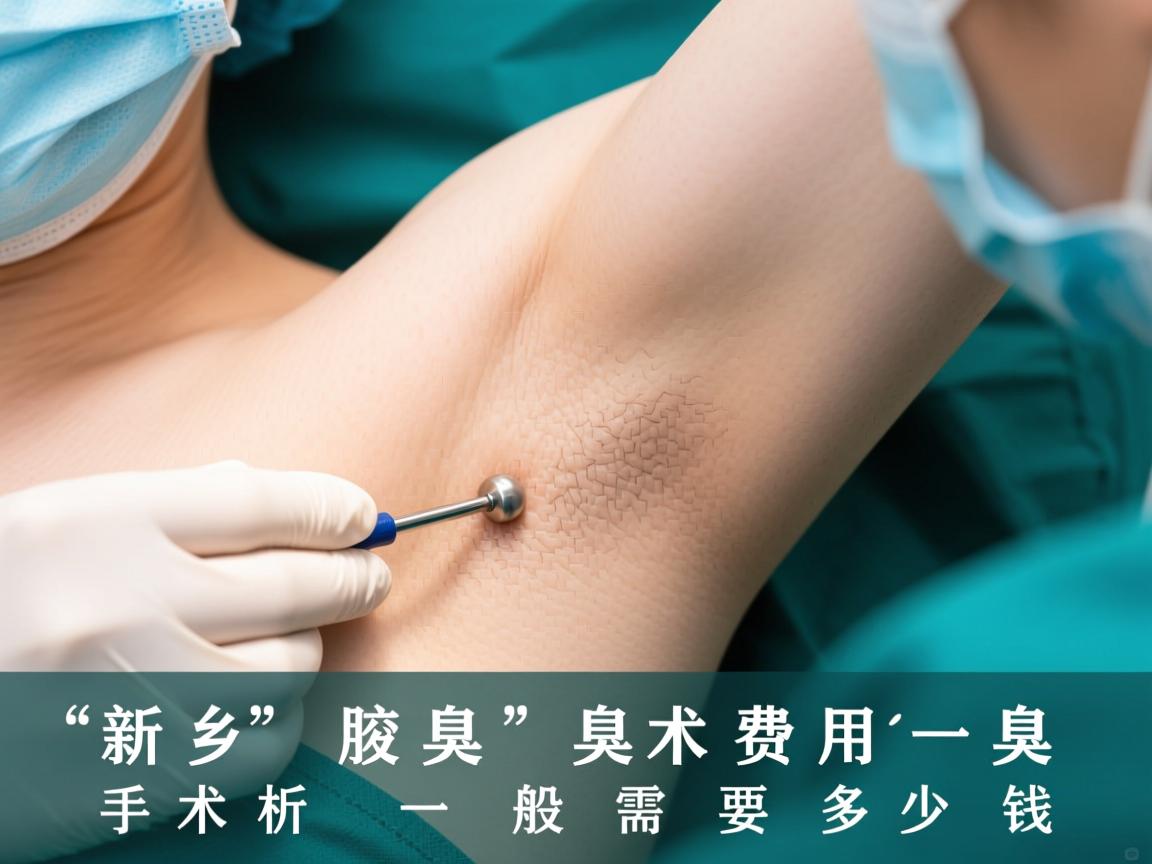 新乡腋臭手术费用解析，详解腋臭手术一般需要多少钱