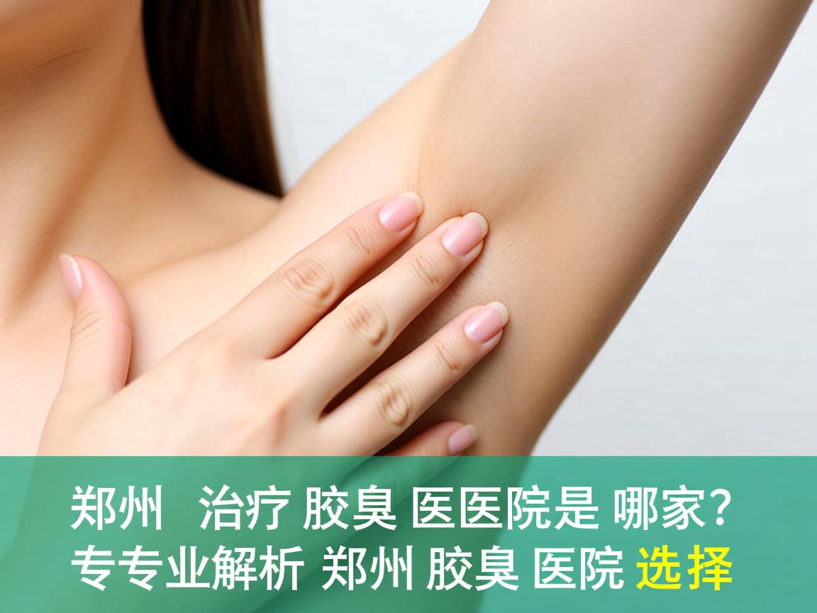 郑州治疗腋臭的医院是哪家？专业解析郑州腋臭医院的选择