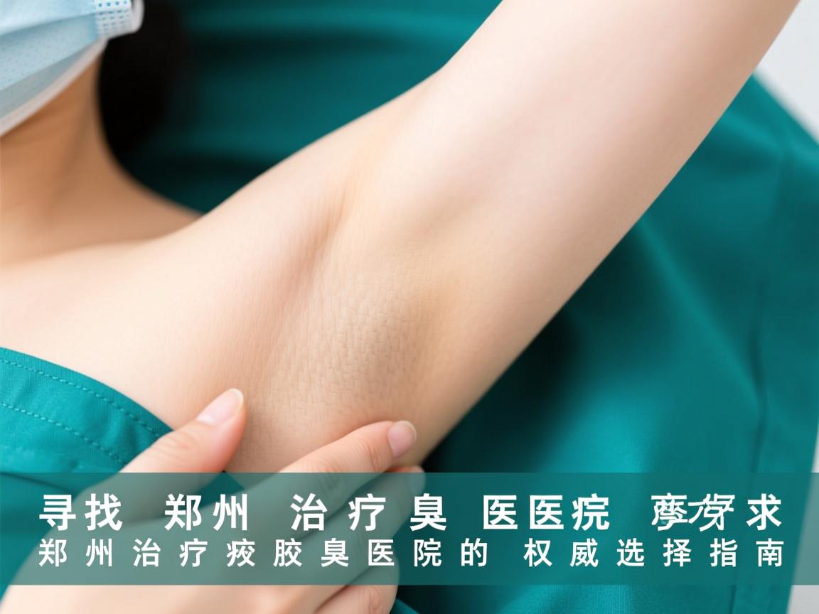 寻找郑州治疗腋臭医院，郑州治疗腋臭医院的权威选择指南