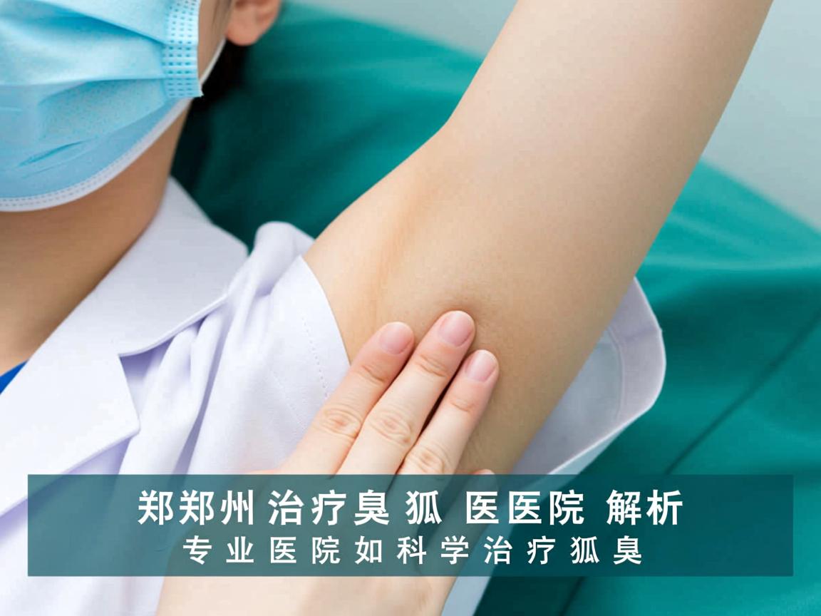 郑州治疗狐臭医院解析，专业医院如何科学治疗狐臭