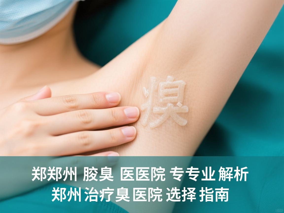 郑州腋臭医院专业解析，郑州治疗腋臭的医院选择指南