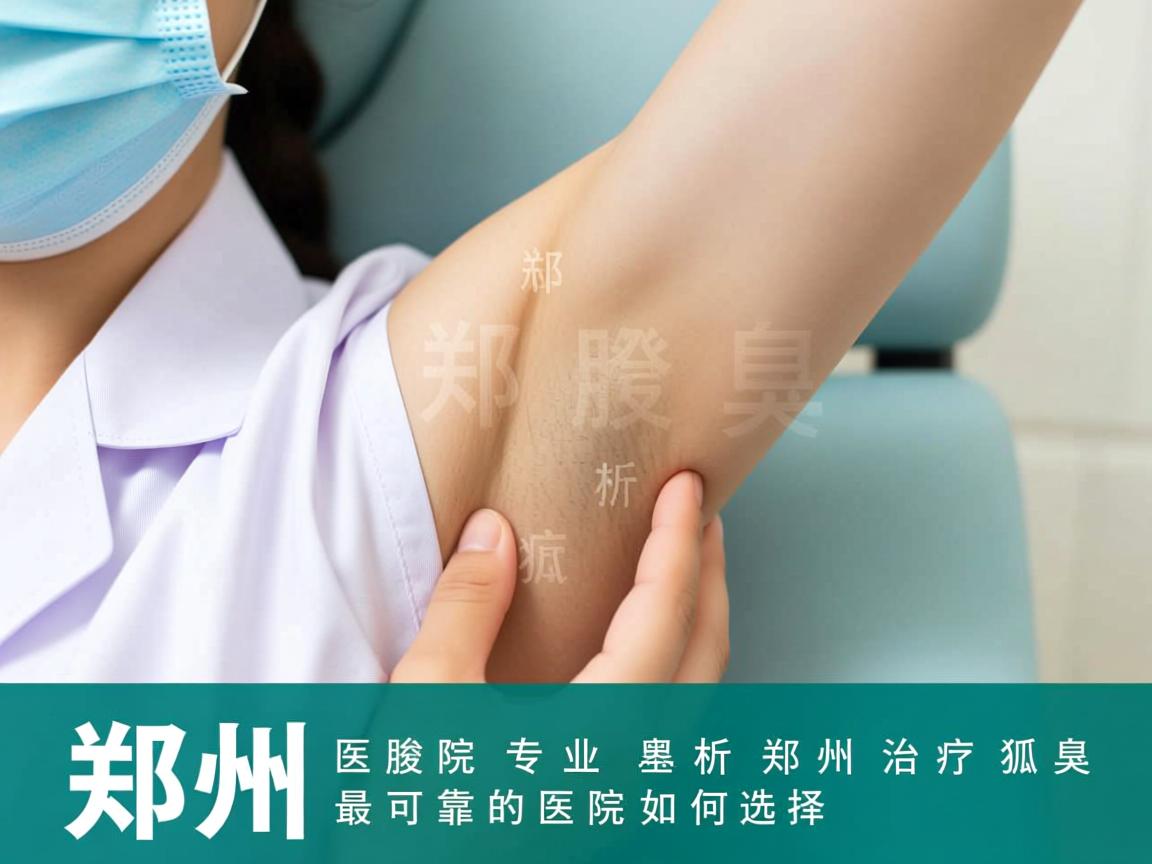 郑州腋臭医院专业解析，郑州治疗狐臭最可靠的医院如何选择