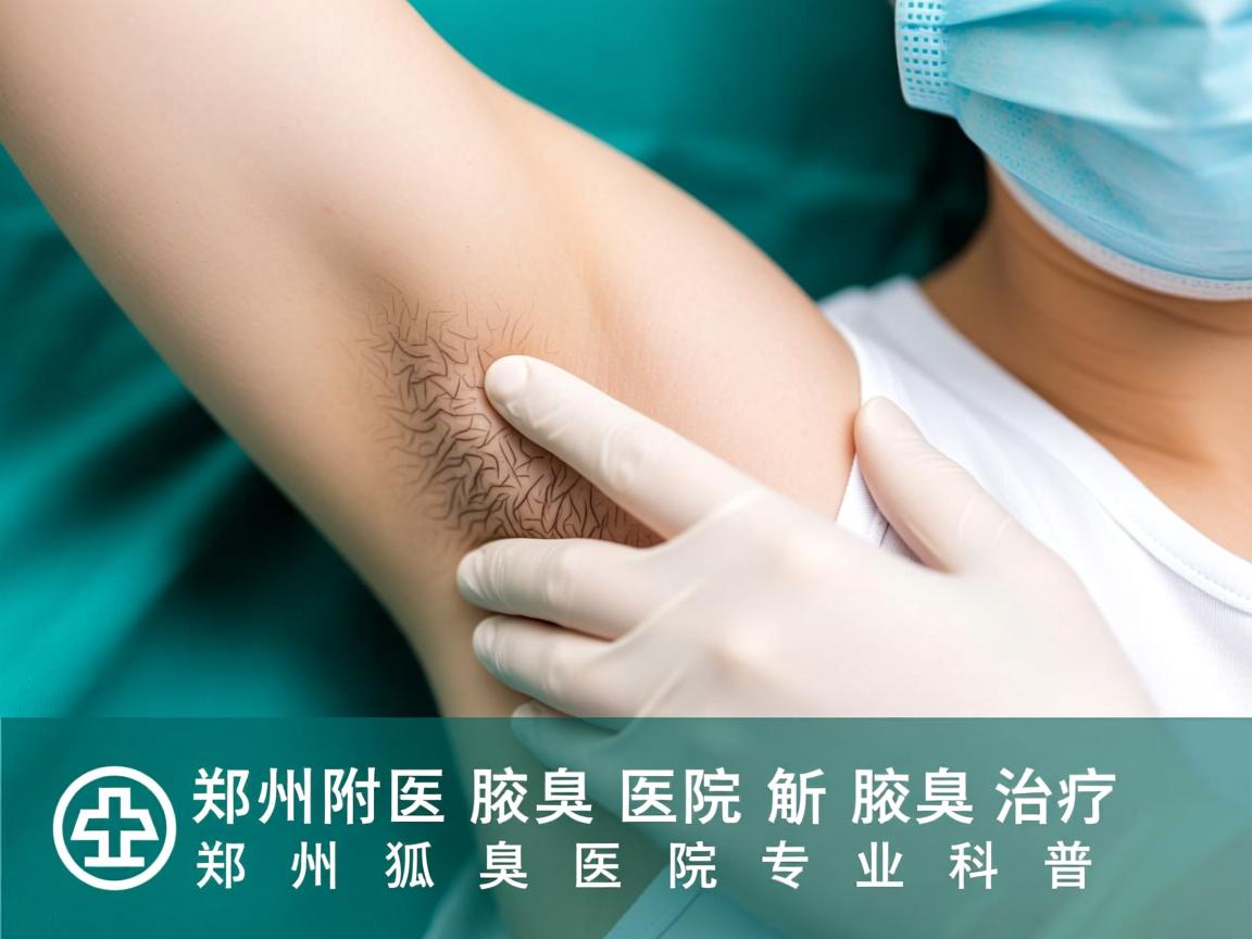 郑州附医腋臭医院解析腋臭治疗，郑州狐臭医院专业科普