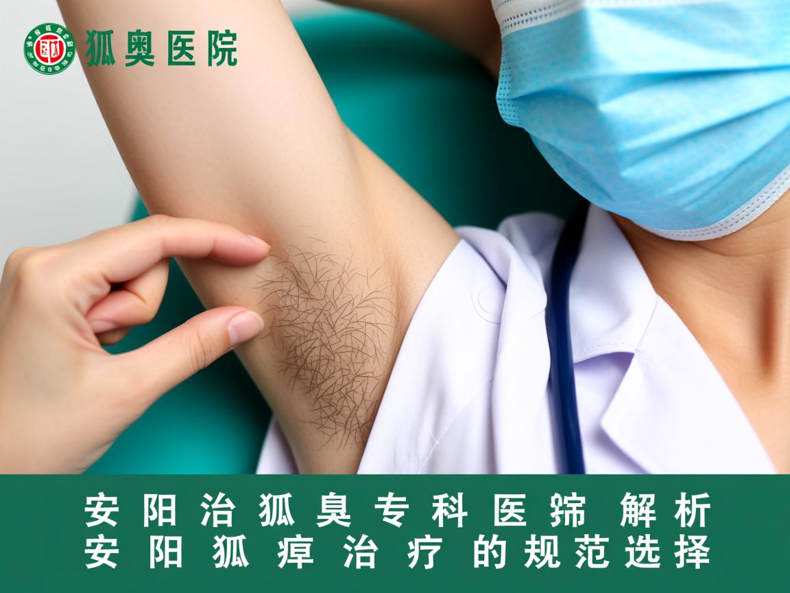 安阳治狐臭专科医院解析，安阳狐臭治疗的规范选择