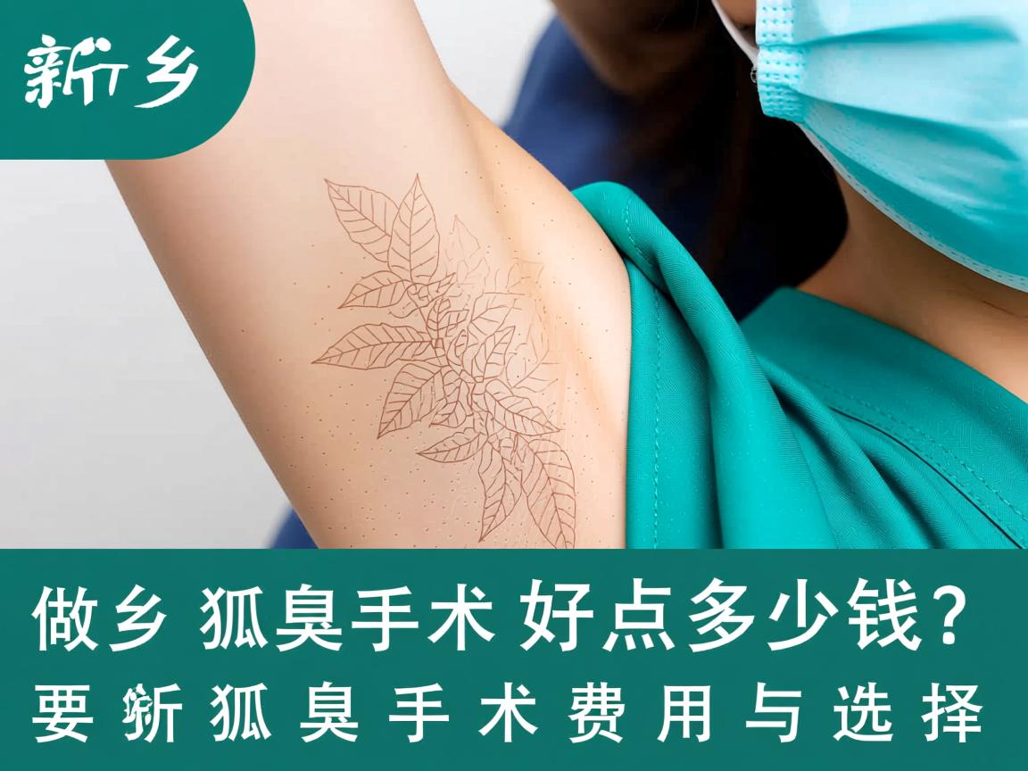 新乡做狐臭手术好点多少钱？解析狐臭手术费用与选择