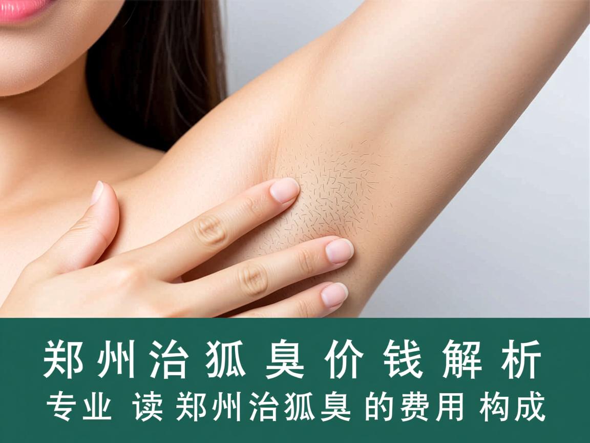 郑州治狐臭价钱解析，专业解读郑州治狐臭的费用构成