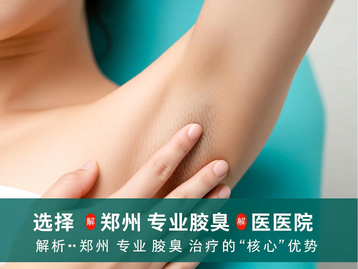 选择郑州专业腋臭医院，解析郑州专业腋臭治疗的核心优势