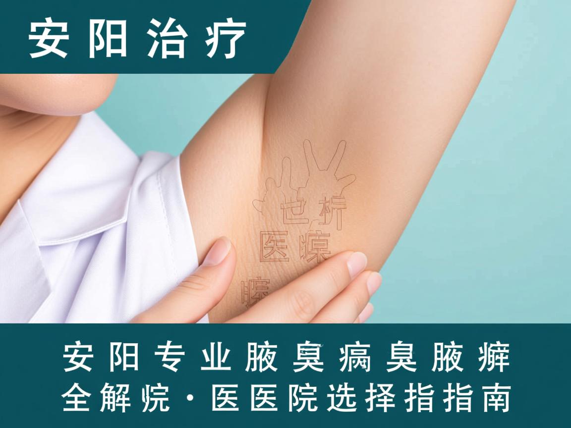 安阳治疗腋臭医院全解析，安阳专业腋臭医院选择指南