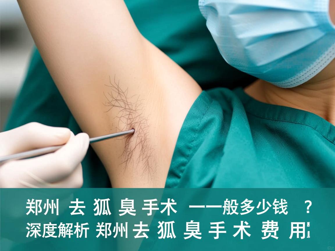郑州去狐臭手术一般多少钱？深度解析郑州去狐臭手术费用