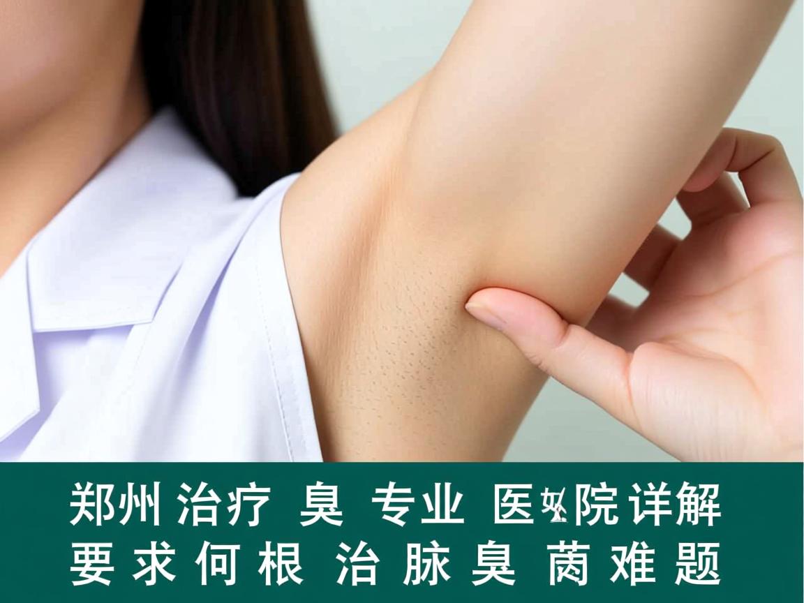 郑州治疗腋臭专业医院详解，专业医院如何根治腋臭难题
