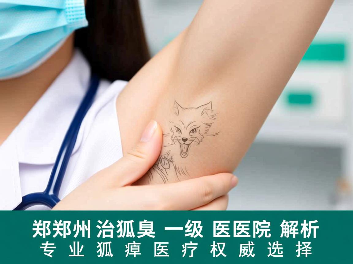 郑州治狐臭一级医院解析，专业狐臭医疗的权威选择